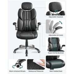 Офисный стул OBG65BK, черный цена и информация | Офисные кресла | pigu.lt