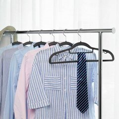 Pakabų rinkinys 30 vnt., pilkos spalvos kaina ir informacija | Pakabos, maišai drabužiams | pigu.lt
