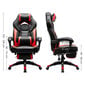 Žaidimų kėdė OBG77BR, juoda/raudona kaina ir informacija | Biuro kėdės | pigu.lt