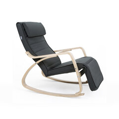 Кресло-качалка LYY10G, цвет серый цена и информация | Кресла в гостиную | pigu.lt