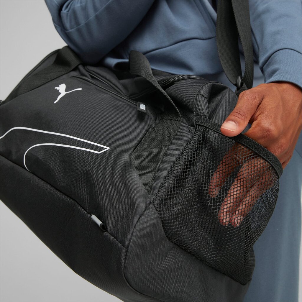 Sportinis krepšys Puma Fundamentals Sports Bag S, 30 l, juodas kaina ir informacija | Kuprinės ir krepšiai | pigu.lt