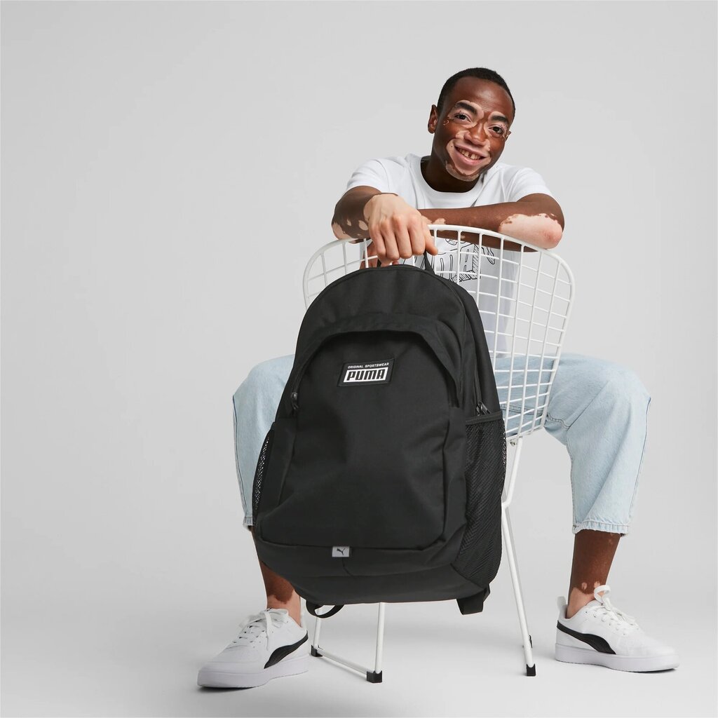 Kuprinė Puma Academy Backpack, 25 l, juoda kaina ir informacija | Kuprinės ir krepšiai | pigu.lt