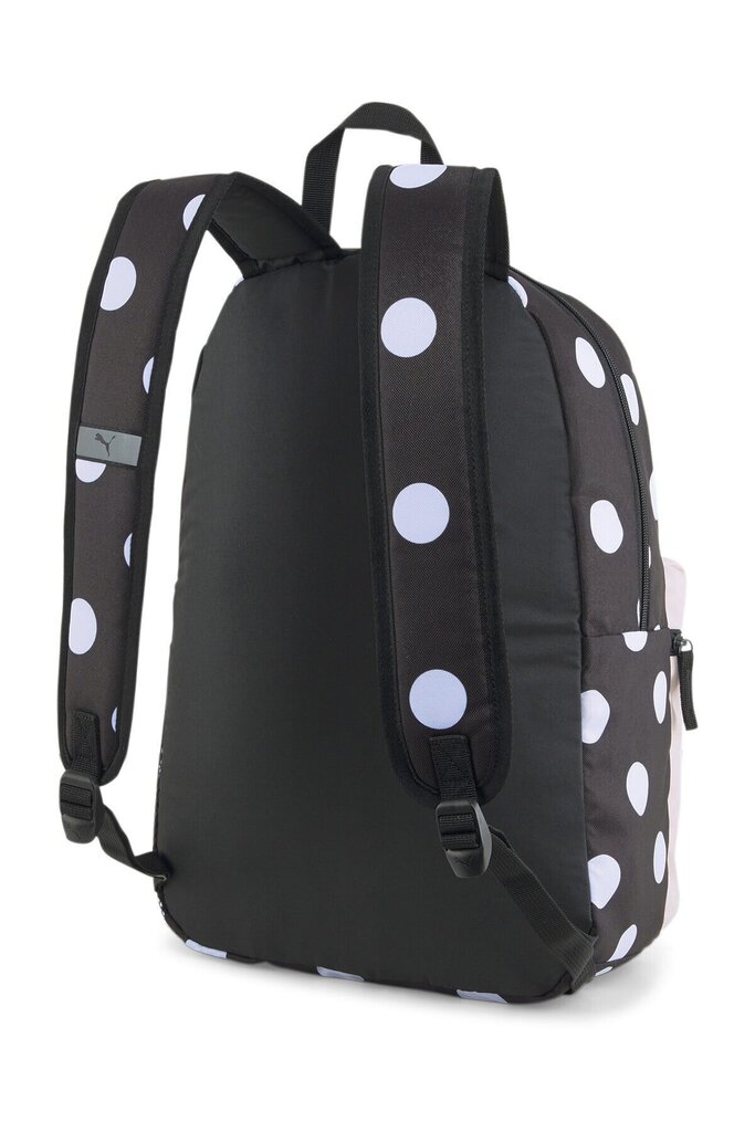 Kuprinė Puma Phase AOP Backpack, Black-polka Dot AOP kaina ir informacija | Kuprinės ir krepšiai | pigu.lt