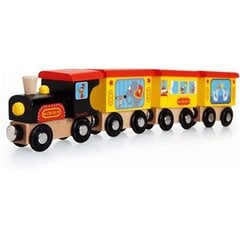 Traukinys medinis TRAIN Circus, Scratch Preschool 6181060 цена и информация | Игрушки для мальчиков | pigu.lt
