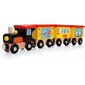 Traukinys medinis TRAIN Circus, Scratch Preschool 6181060 цена и информация | Žaislai berniukams | pigu.lt