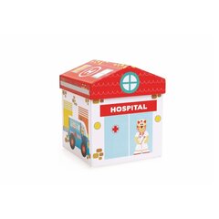 Žaidimų dėžė Play Box Hospital 2in1 Scratch Mix+Play, 6181104 kaina ir informacija | Žaislai mergaitėms | pigu.lt