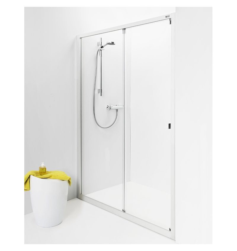 Dušo durys IDO Showerama 8-1 165, skaidrus stiklas kaina ir informacija | Dušo durys ir sienelės | pigu.lt