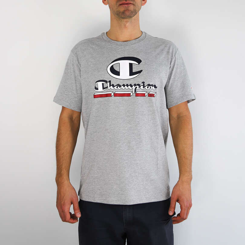 Champion marškinėliai vyrams 216643-EM006 kaina ir informacija | Vyriški marškinėliai | pigu.lt