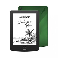 inkBOOK Calypso Plus, žalia kaina ir informacija | Elektroninių knygų skaityklės | pigu.lt