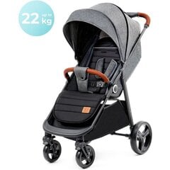 Спортивная коляска Kinderkraft Grande Plus, Grey цена и информация | Kinderkraft Детские коляски и аксессуары | pigu.lt