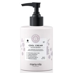 Dažomoji - maitinamoji plaukų kaukė Maria Nila Colour Refresh 8.1 Cool Cream, 300 ml kaina ir informacija | Plaukų dažai | pigu.lt