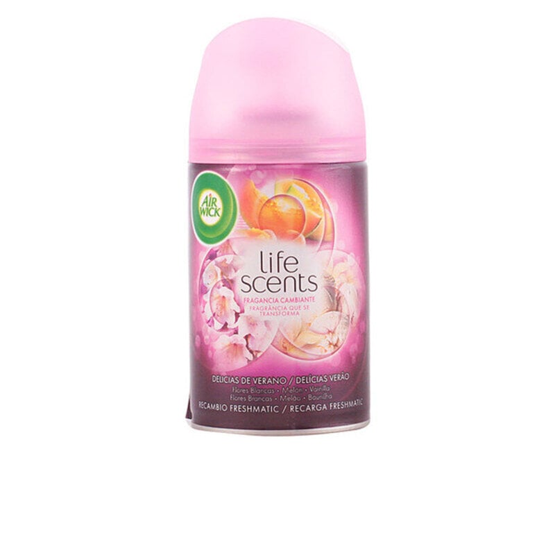 Oro gaiviklio papildymas Freshmatic Duplo Delicias de Verano Air Wick Life Scents Delicias del Verano, 250 ml kaina ir informacija | Oro gaivikliai | pigu.lt