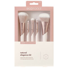 Makiažo šepetėlių rinkinys Ecotools Luxe Natural Elegance, 5 vnt kaina ir informacija | Ecotools Kvepalai, kosmetika | pigu.lt