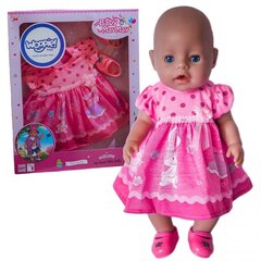 Платье с зайчиками для куклы Woopie, 43-46 см цена и информация | Игрушки для девочек | pigu.lt
