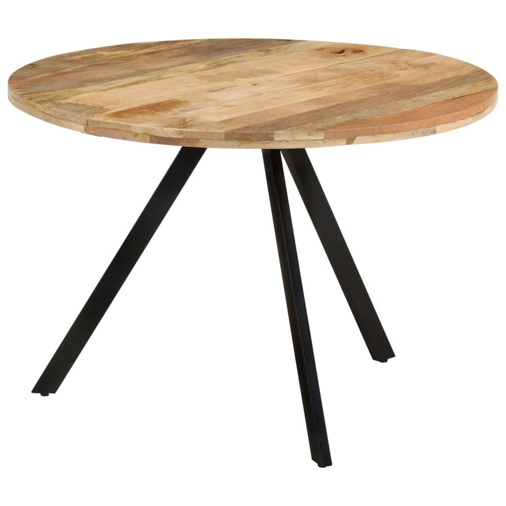 vidaXL Valgomojo stalas, 110x75cm, mango medienos masyvas kaina ir informacija | Virtuvės ir valgomojo stalai, staliukai | pigu.lt
