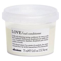 Plaukų kondicionierius Davines Love Curl, garbanotiems plaukams, 75 ml цена и информация | Бальзамы, кондиционеры | pigu.lt