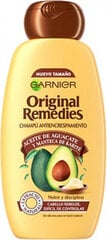 Glotninamasis šampūnas Garnier Anti-Frizz Shampoo Original Remedies Garnier, 300 ml kaina ir informacija | Šampūnai | pigu.lt