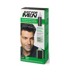 Dažomasis šampūnas Just for men natural black shampoo, 30ml kaina ir informacija | Šampūnai | pigu.lt