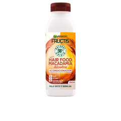 Kondicionierius Garnier fructis hair food macadamia tiesinantis 350 ml kaina ir informacija | Balzamai, kondicionieriai | pigu.lt