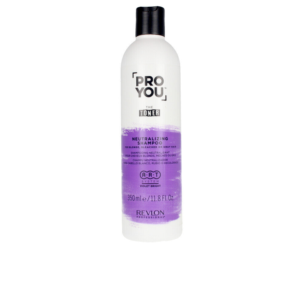 Šampūnas, neutralizuojantis geltonus tonus plaukų Pro you the toner neutralizing shampoo blond hair, 350 ml kaina ir informacija | Šampūnai | pigu.lt