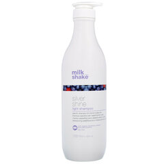 Šviesių plaukų šampūnas Milk Shake Silver Shine, 1000 ml kaina ir informacija | Šampūnai | pigu.lt