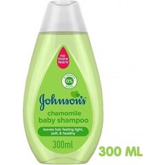 Ramunėlių šampūnas Johnson's shampoo, 300 ml kaina ir informacija | Kosmetika vaikams ir mamoms | pigu.lt