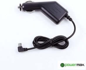 Powermax PPC002 Mini-USB 2A 12-24V 120cm цена и информация | Автомобильные электропринадлежности 12V | pigu.lt