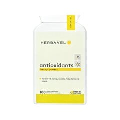 Maisto papildas Herbavel Antioxidants, 100 kapsulių kaina ir informacija | Vitaminai, maisto papildai, preparatai imunitetui | pigu.lt