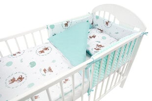 Vaikiška patalynė MINKY 135x100 MyBaby, 3 dalių цена и информация | Детское постельное бельё | pigu.lt