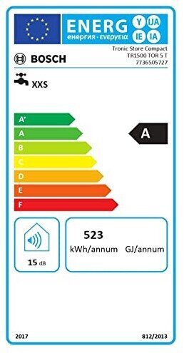 Neslėginis boileris po praustuvu Bosch Tronic 5 l kaina ir informacija | Vandens šildytuvai | pigu.lt