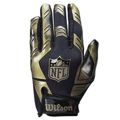 Wilson NFL Stretch Fit Receivers pirštinės цена и информация | Перчатки для турника и фитнеса | pigu.lt