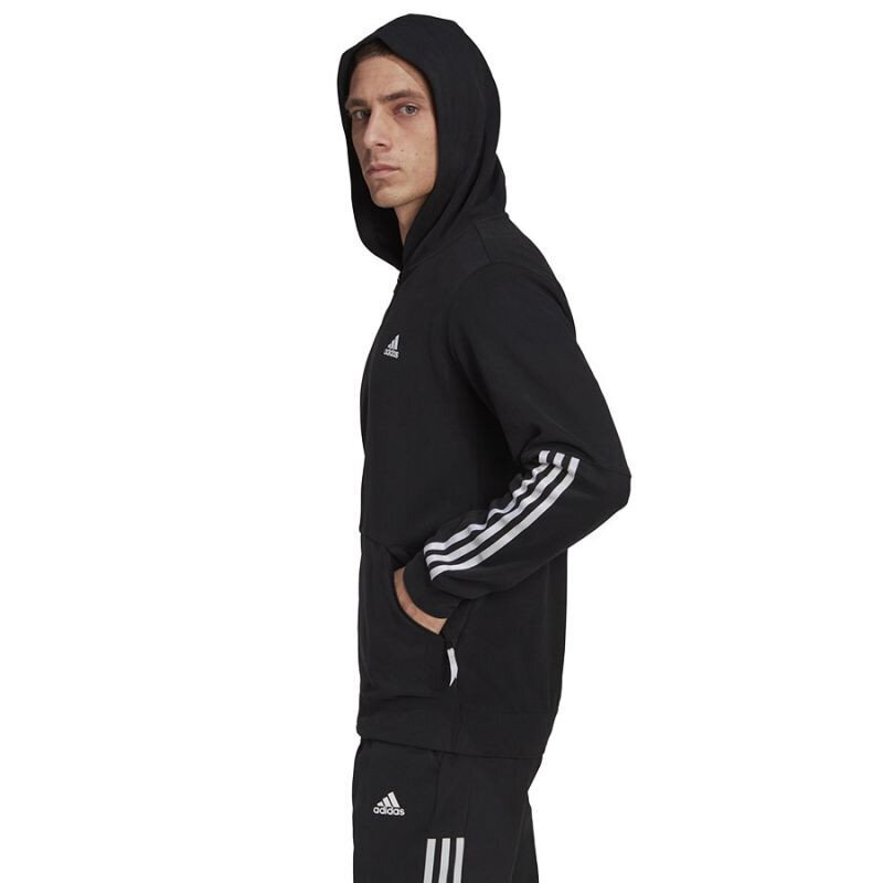 Džemperis vyrams Adidas Motion FZ Hood M HC0639, juodas цена и информация | Sportinė apranga vyrams | pigu.lt