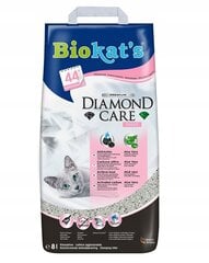 Kvepiantis bentonito kraikas Biokat's Diamond Care Fresh, 8 l kaina ir informacija | Kraikas katėms | pigu.lt
