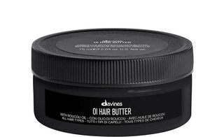 Maitinantis plaukų sviestas Davines Oi Hair Butter, 75ml kaina ir informacija | Balzamai, kondicionieriai | pigu.lt