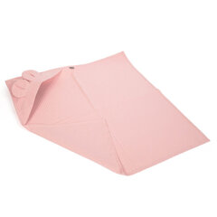 Хлопковое полотенце с капюшоном и ушками, розовый цена и информация | Полотенца | pigu.lt