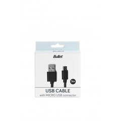 2.0 Micro USB - USB, 3m kaina ir informacija | Laidai telefonams | pigu.lt