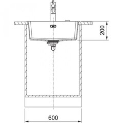Кухонная мойка Franke Maris черный матовый цвет цена и информация | Раковины на кухню | pigu.lt