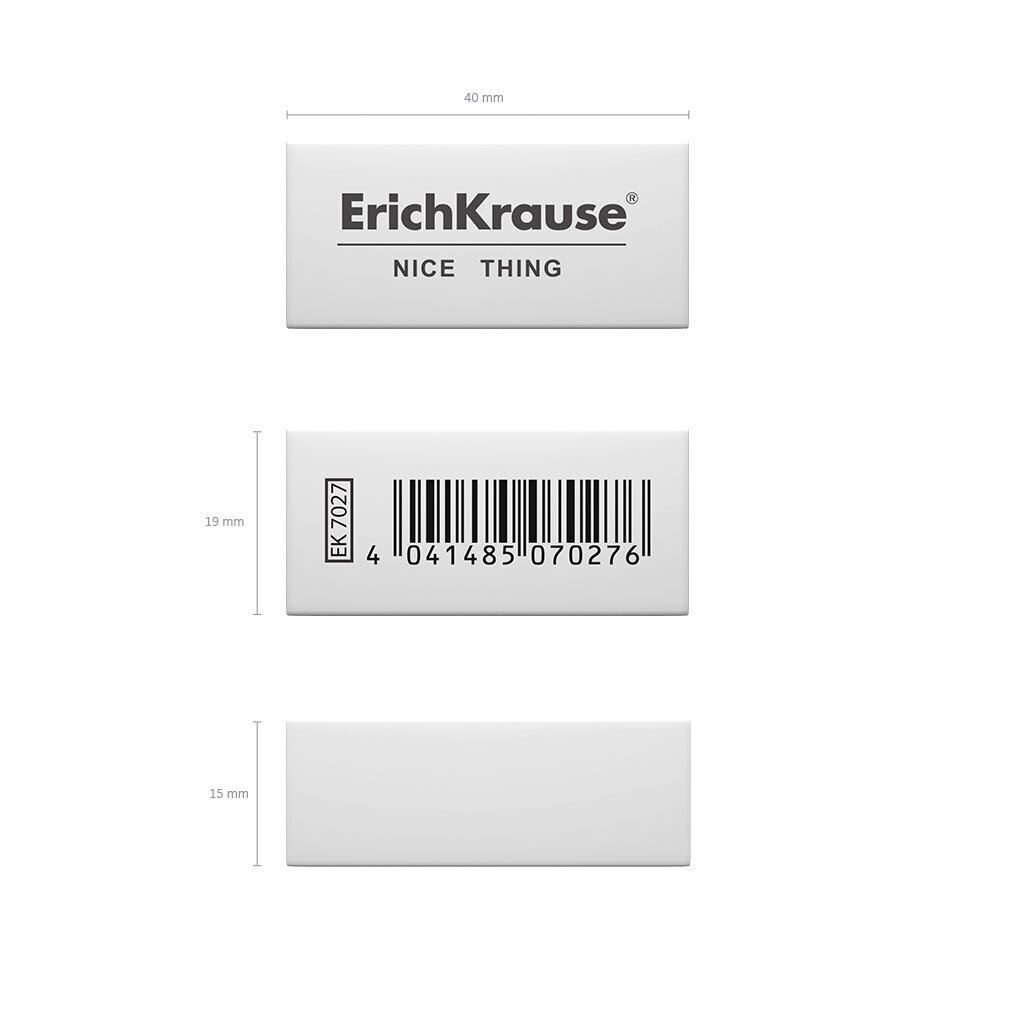Trintukas Nice Thing, ErichKrause, 40x19x15mm kaina ir informacija | Kanceliarinės prekės | pigu.lt