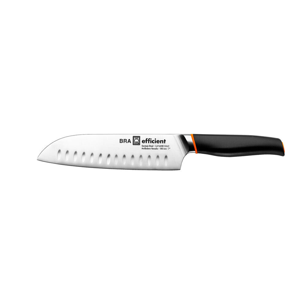 BRA Santoku peilis A198004, 18 cm цена и информация | Peiliai ir jų priedai | pigu.lt