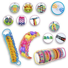 Набор для плетения браслетов Loops Rainbow Box Craze цена и информация | Развивающие игрушки | pigu.lt