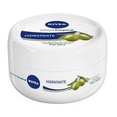 Увлажняющий крем для тела для сухой кожи Nivea с оливковым маслом, 200 мл цена и информация | Кремы, лосьоны для тела | pigu.lt