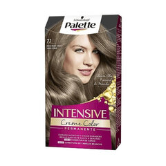 Plaukų dažai Schwarzkopf palette intensive creme color tint 7 1 medium ash blonde kaina ir informacija | Plaukų dažai | pigu.lt