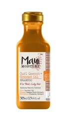 Šampūnas garbanotiems plaukams Maui Moisture Curl Quench Coconut Oil Shampoo, 385ml kaina ir informacija | Šampūnai | pigu.lt