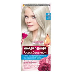 Plaukų dažai Garnier Color Sensations, S9 Ash Platinum Blonde kaina ir informacija | Plaukų dažai | pigu.lt
