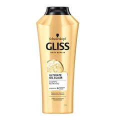 Šampūnas Schwarzkopf gliss ultimate oil elixir, 370ml kaina ir informacija | Šampūnai | pigu.lt