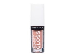 Lūpų blizgis Makeup Revolution Lip Gloss Baby Gloss, 2.2 ml kaina ir informacija | Lūpų dažai, blizgiai, balzamai, vazelinai | pigu.lt