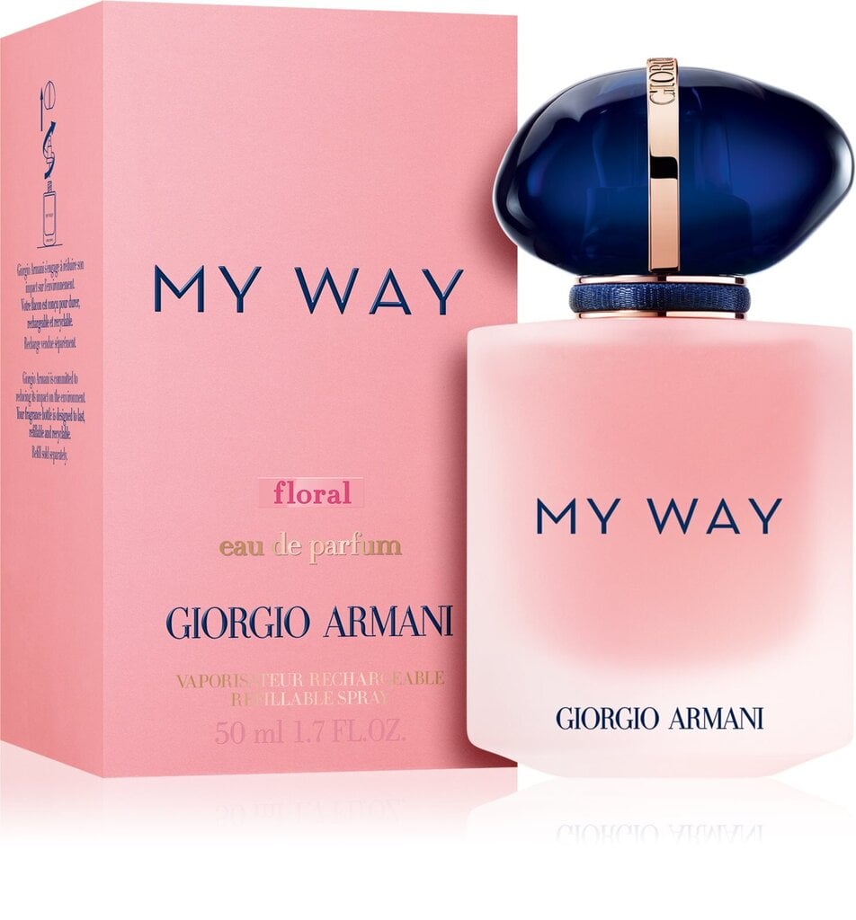 Kvapusis vanduo Giorgio Armani My Way Floral EDP moterims 50 ml kaina ir informacija | Kvepalai moterims | pigu.lt