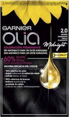 Перманентная краска Olia 2.0 Black Diamond Garnier цена и информация | Краска для волос | pigu.lt