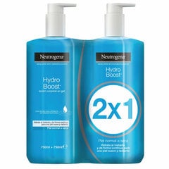 Лосьон для тела Neutrogena hydro boost, 2x750 мл цена и информация | Кремы, лосьоны для тела | pigu.lt