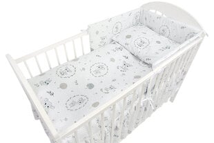 Vaikiška patalynė 135x100 MyBaby, 5 dalių цена и информация | Детское постельное бельё | pigu.lt